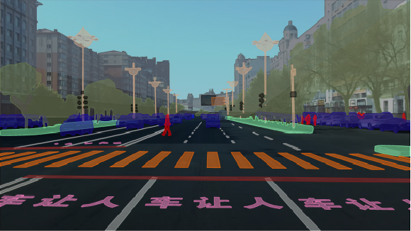 全景语义分割